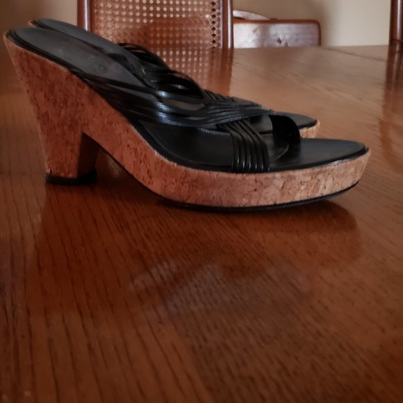 Cole Hann Wedge Sandal NWOT - Picture 2 of 6